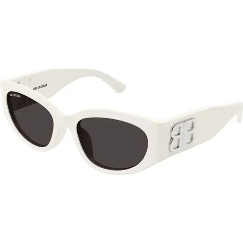 Bb0324Sk 004 Sunglasses , female, Sizes: 55 MM - Balenciaga - Modalova