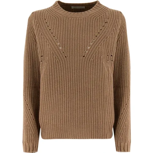 Classic Knitted Jumper , female, Sizes: M, S, L - Le Tricot Perugia - Modalova