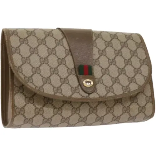 Pre-owned Leder clutches - Gucci Vintage - Modalova