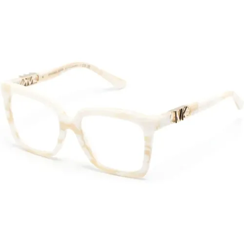 Weiße Optische Brille Stilvoll und vielseitig,Glasses,Klassische Schwarze Optische Brille - Michael Kors - Modalova