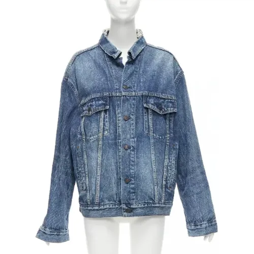 Pre-owned Denim outerwear , female, Sizes: XS - Balenciaga Vintage - Modalova