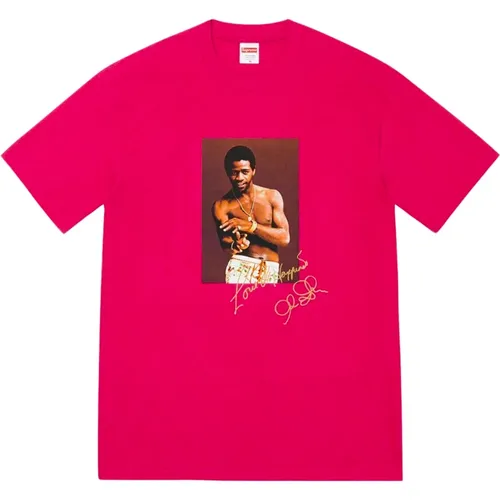 Al Green Tee Magenta Limited Edition , Herren, Größe: L - Supreme - Modalova