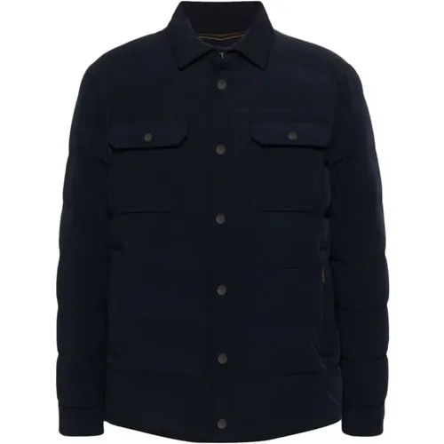 Navy Steppjacke Moorer - Moorer - Modalova