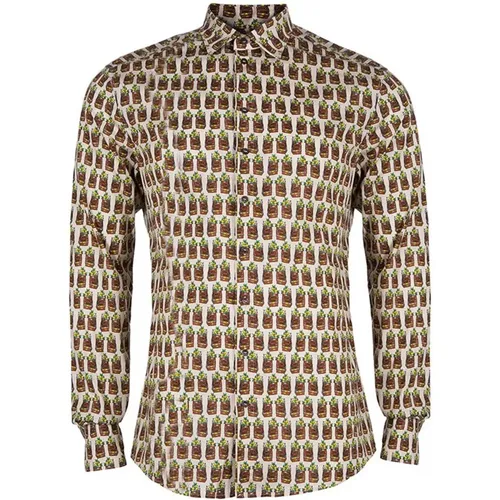 Baumwollhemd von Italienischem Designer , Herren, Größe: S - Dolce & Gabbana - Modalova