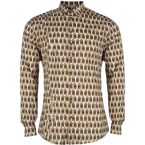 Cotton Shirt by Italian Designer , male, Sizes: S - Dolce & Gabbana - Modalova