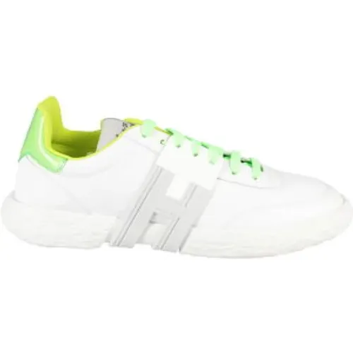 Eco-Friendly /Green Sneakers Ss23 , male, Sizes: 7 1/2 UK, 9 1/2 UK, 7 UK, 6 UK, 8 1/2 UK - Hogan - Modalova