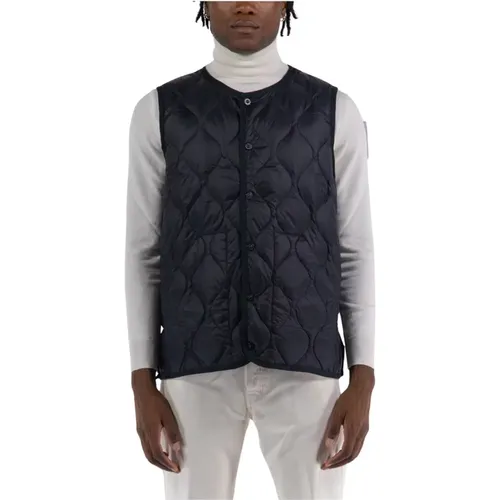 Military Creweck Vest , male, Sizes: XL - Taion - Modalova