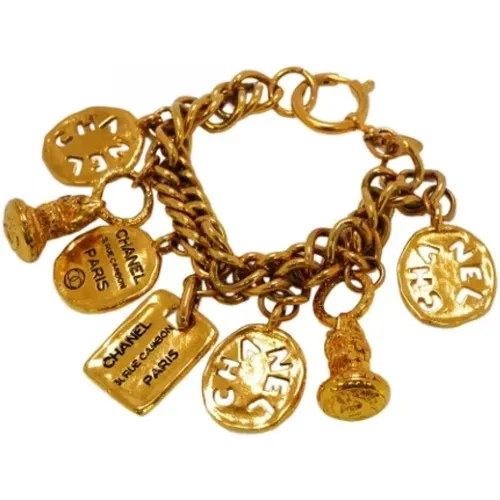 Pre-owned Metal chanel-jewelry , female, Sizes: ONE SIZE - Chanel Vintage - Modalova