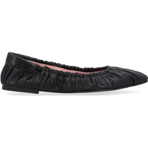 Leather Ballerina Tyra , female, Sizes: 4 UK, 3 UK, 3 1/2 UK - Pretty Ballerinas - Modalova