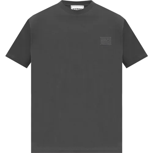 T-Shirt mit Logo , Herren, Größe: S - Iceberg - Modalova