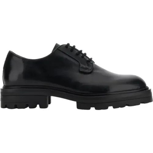 Schwarze Derby Flache Schuhe Hogan - Hogan - Modalova