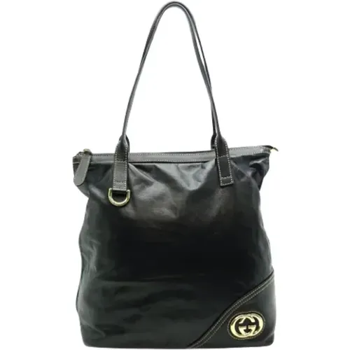 Pre-owned Leather gucci-bags , female, Sizes: ONE SIZE - Gucci Vintage - Modalova