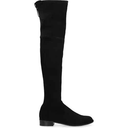 Stretch-Wildleder Overknee-Stiefel - Stuart Weitzman - Modalova