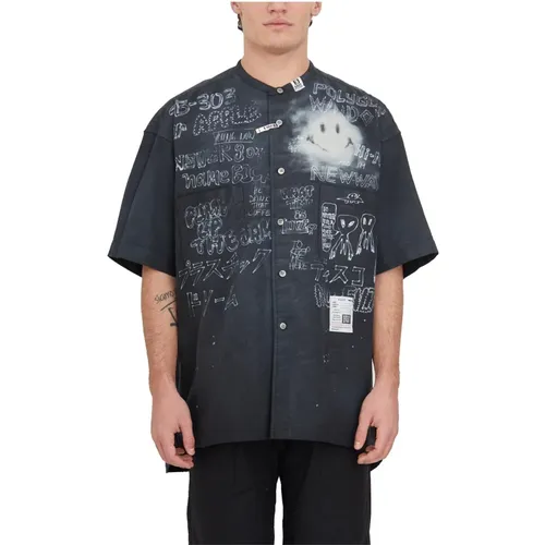 Short Sleeve Shirts , Herren, Größe: S - MIHARA YASUHIRO - Modalova