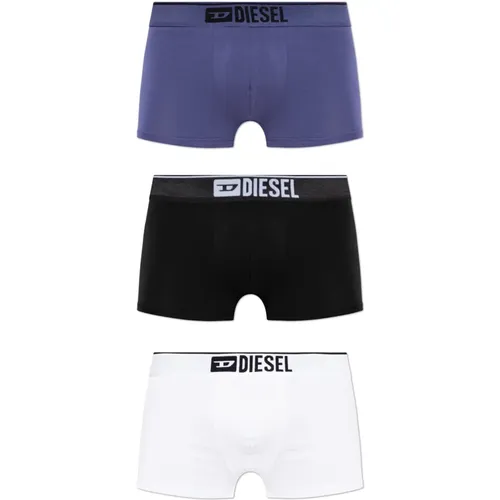 Dreierpack Boxershorts mit Logo , Herren, Größe: 2XL - Diesel - Modalova