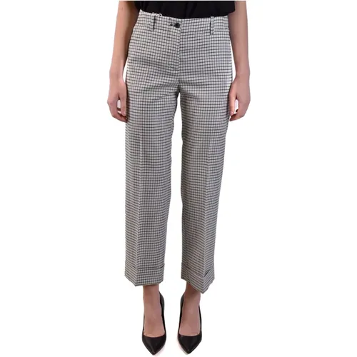 Chinos , female, Sizes: M - Alberto Biani - Modalova