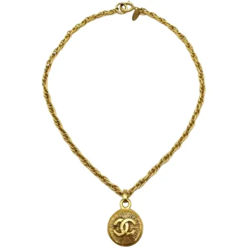 Pre-owned Metal chanel-jewelry , female, Sizes: ONE SIZE - Chanel Vintage - Modalova