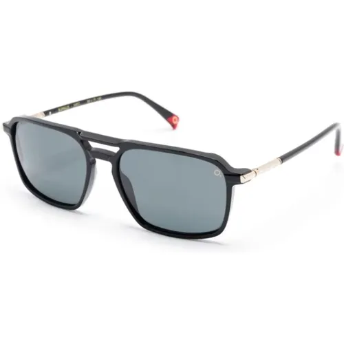 Schwarze Sonnenbrille für den täglichen Gebrauch , Herren, Größe: 56 MM - Etnia Barcelona - Modalova