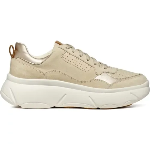 Beige Nebula 2.0 Sneakers Geox - Geox - Modalova