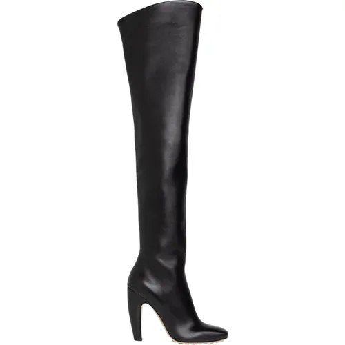 Cazzo heeled boots , female, Sizes: 5 UK, 4 UK, 3 UK - Bottega Veneta - Modalova