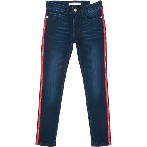 Seitenstreifen-Jeans für Jungen - Calvin Klein Jeans - Modalova