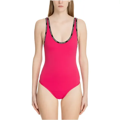 Logo Swimsuit , female, Sizes: XS - Balmain - Modalova