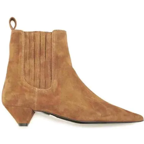 Chic Leather Boots , female, Sizes: 4 UK, 3 UK, 5 UK - Marc Ellis - Modalova