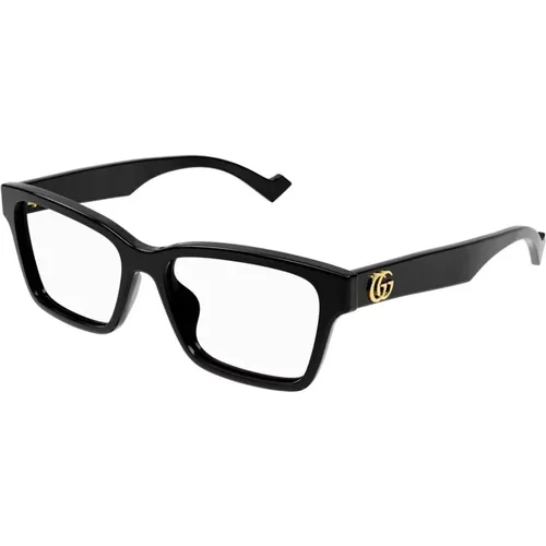 Minimalist Square Acetate Sunglasses , unisex, Sizes: 55 MM - Gucci - Modalova