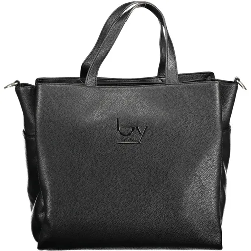 Schwarze Polyurethan-Handtasche mit Mehreren Taschen - Byblos - Modalova