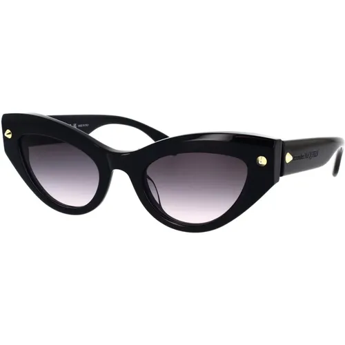 Studded Cat-Eye Sonnenbrille , Damen, Größe: 52 MM - alexander mcqueen - Modalova
