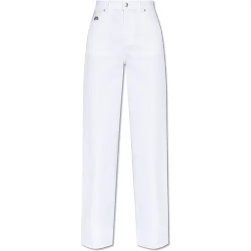 Pleat-front jeans , female, Sizes: W28 - alexander mcqueen - Modalova