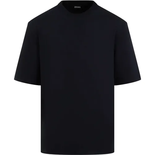 T-Shirt Polo Casual Style , male, Sizes: L, XL - Ermenegildo Zegna - Modalova