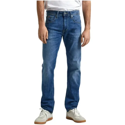 Klassische Straight Denim Jeans , Herren, Größe: W31 L32 - Pepe Jeans - Modalova