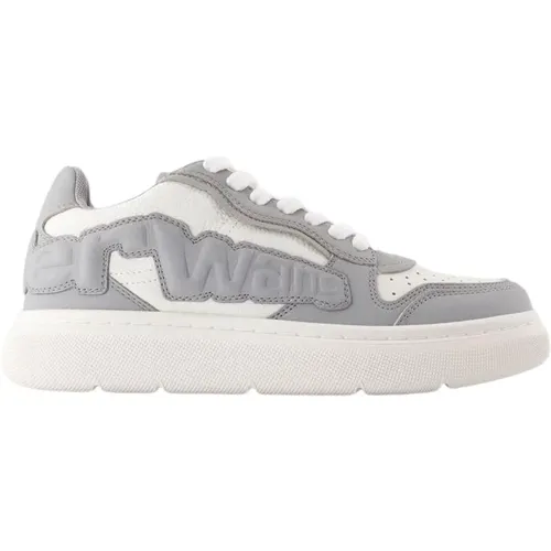 Graue Leder Puff Sneakers , Damen, Größe: 40 EU - alexander wang - Modalova