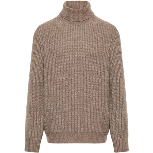 Italian Wool Turtleneck , male, Sizes: 3XL - Gran Sasso - Modalova