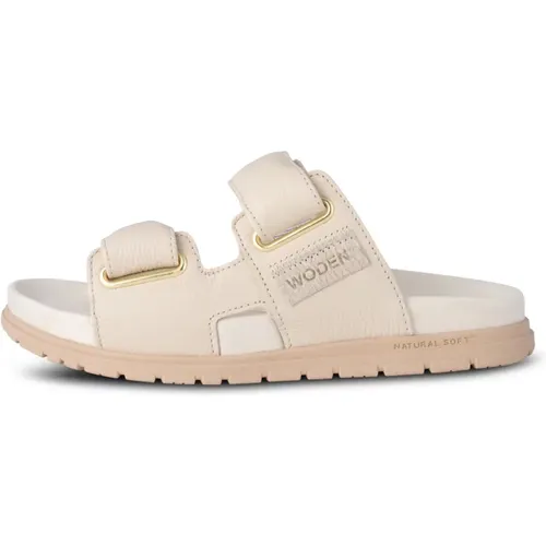 Lisa Leather Sandalen , Damen, Größe: 41 EU - Woden - Modalova