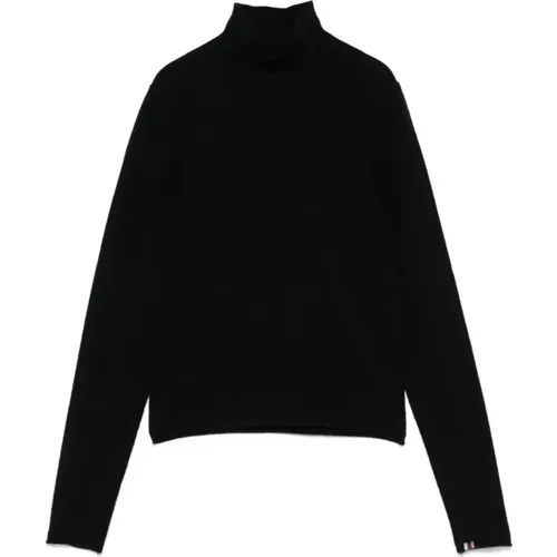 Sweater with Mock Neck , female, Sizes: ONE SIZE - Extreme Cashmere - Modalova