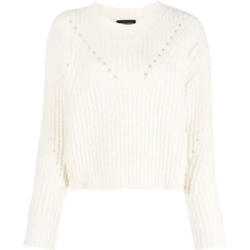 Stylish Pullover Girocollo , female, Sizes: S, M - Roberto Collina - Modalova