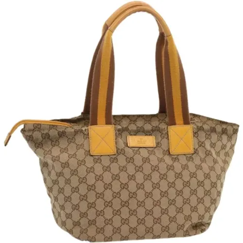 Pre-owned Canvas totes , female, Sizes: ONE SIZE - Gucci Vintage - Modalova