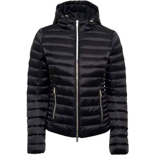 Aghata Jackets – 800Fp Leichte Daunen-Hoody-Jacke , Damen, Größe: S - Ciesse Piumini - Modalova