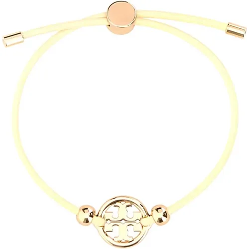 Cremefarbenes Lederarmband im Miller-Stil - TORY BURCH - Modalova