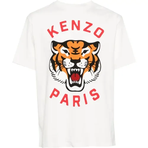 Weiße T-Shirts Polos für Männer , Herren, Größe: M - Kenzo - Modalova