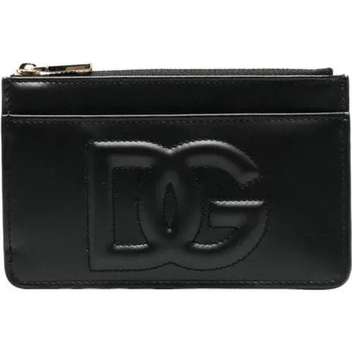 DG Logo Reißverschlusstasche - Dolce & Gabbana - Modalova