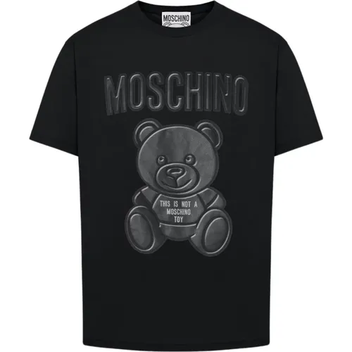 Casual T-Shirt , male, Sizes: XL - Moschino - Modalova