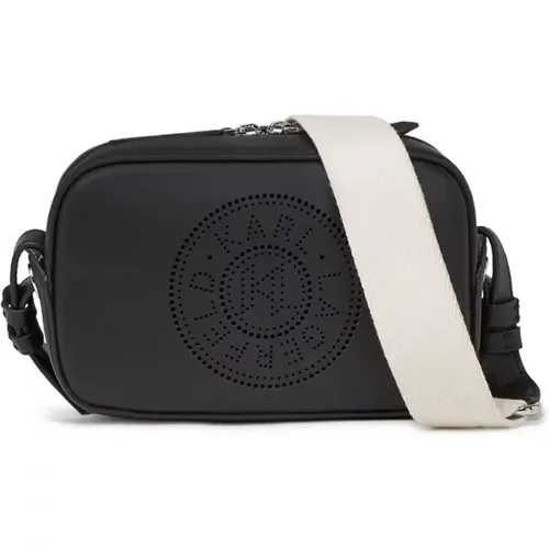 Circle Camera Bag Logo , female, Sizes: ONE SIZE - Karl Lagerfeld - Modalova