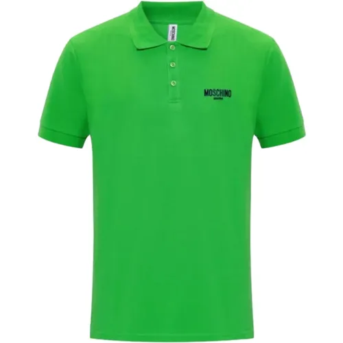 Polo-Shirt Kurzarm , Herren, Größe: M - Moschino - Modalova