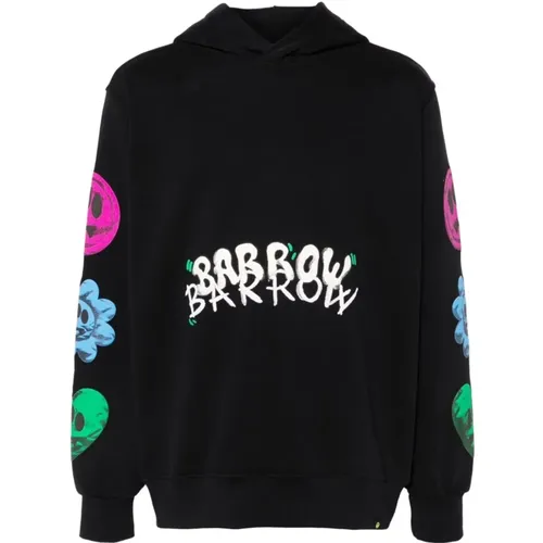 Schwarzer Hoodie BARROW - BARROW - Modalova