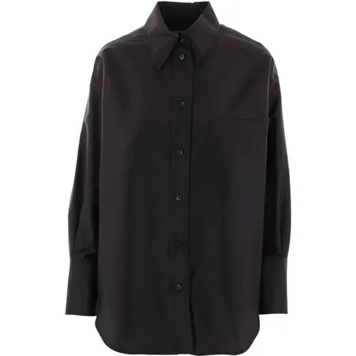 Silk Shirt Classic Style , female, Sizes: XS, S, M - Alberto Biani - Modalova