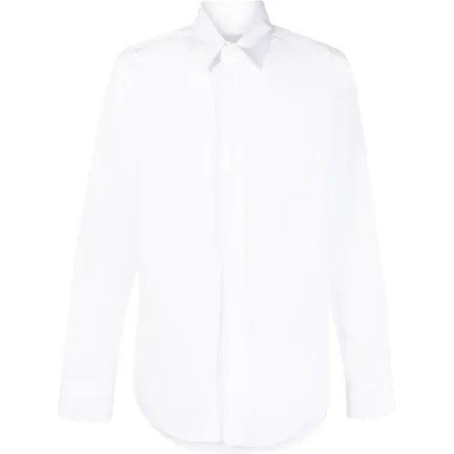 Slim Fit Shirt , male, Sizes: L, XL - Lanvin - Modalova