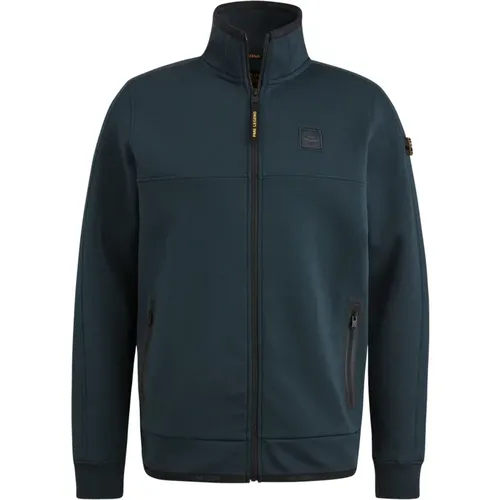 Interlock Zip Jacke Durchgehender Reißverschluss , Herren, Größe: 2XL - PME Legend - Modalova